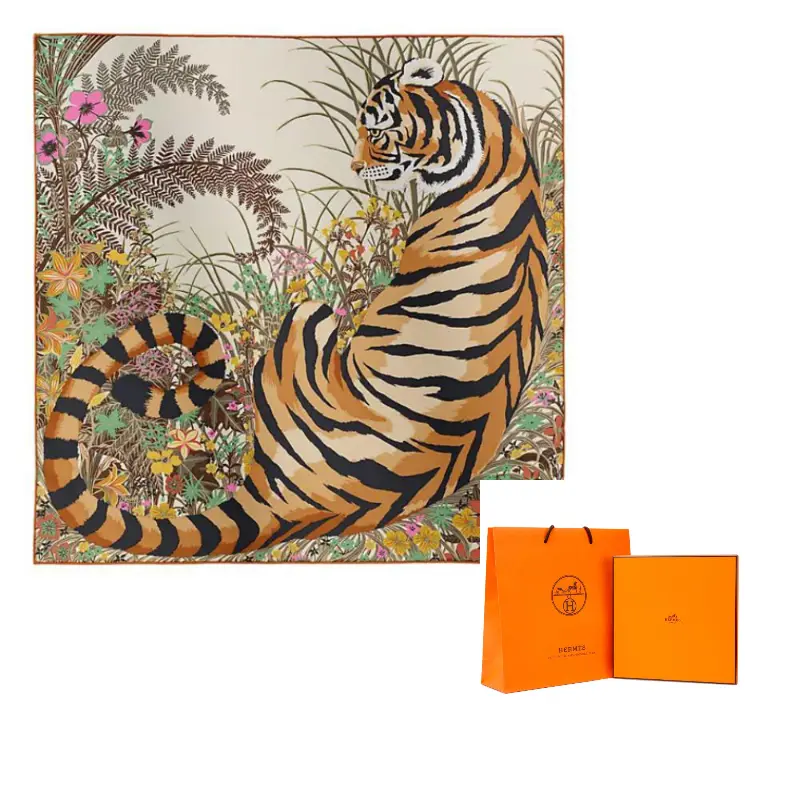 

HERMES Шёлковый шарф Multicolor, Multicolor