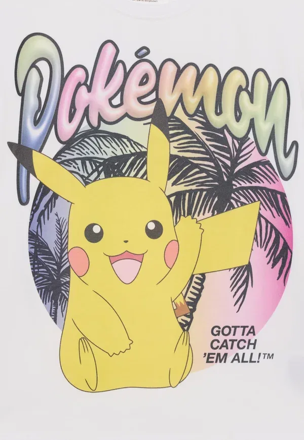Футболка Nkfmuba pokemon ss box noos sky print t-shirt Name It, белый — фото 4