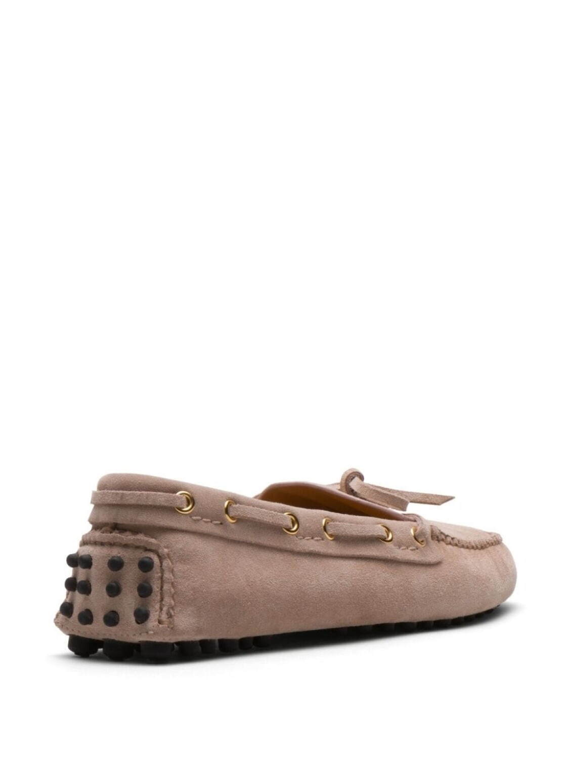 Car Shoe мокасины с бантом, нейтральный цвет — фото 3