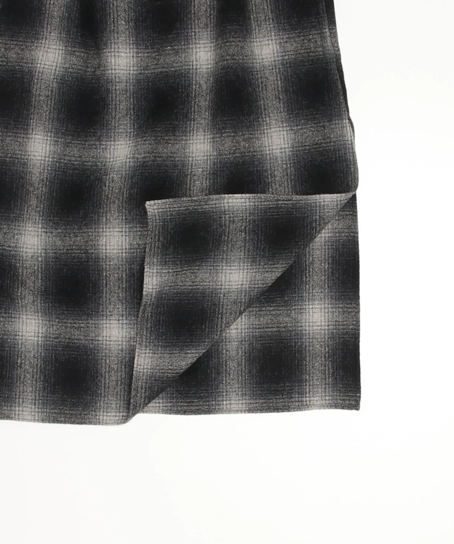 Юбка в клетку YOUNG&OLSEN The DRYGOODS STORE серая — фото 3