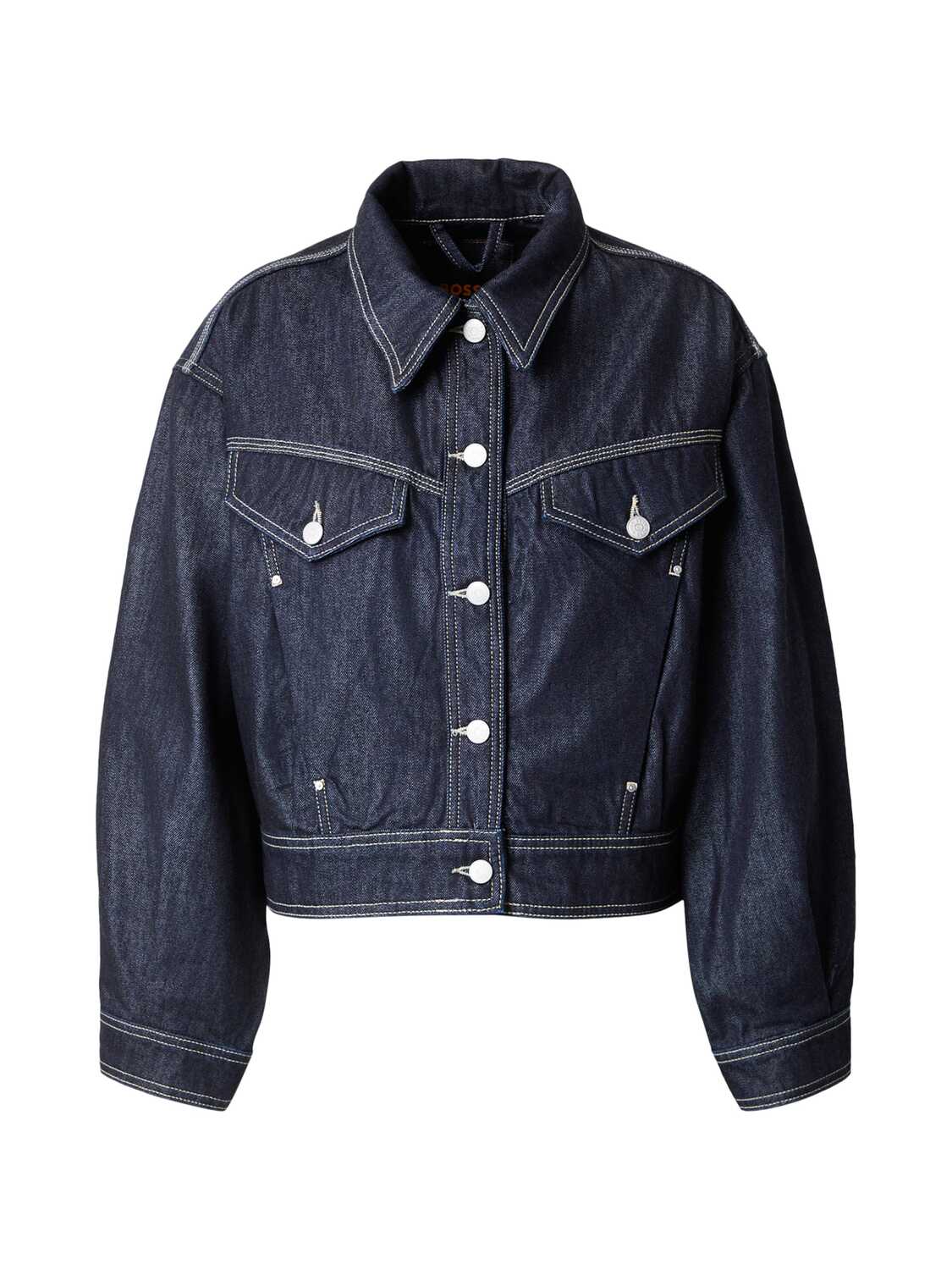 

BOSS Куртка для межсезонья в темно-синем цвете