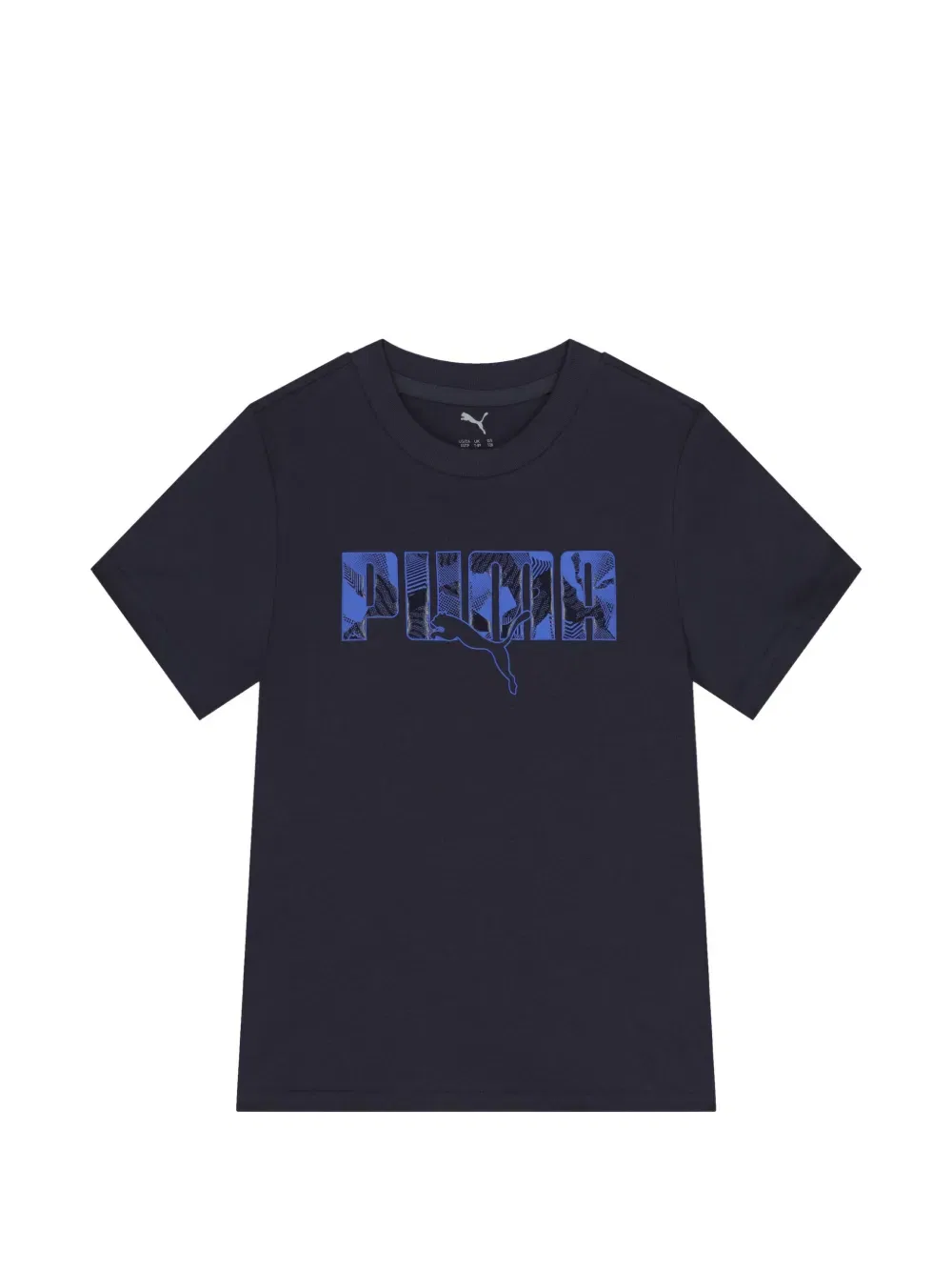 Футболка с логотипом и графическим рисунком Puma Kids, синий