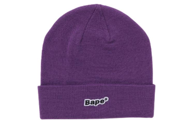 

A BATHING APE Бейсболка Bape с нашивкой, Purple