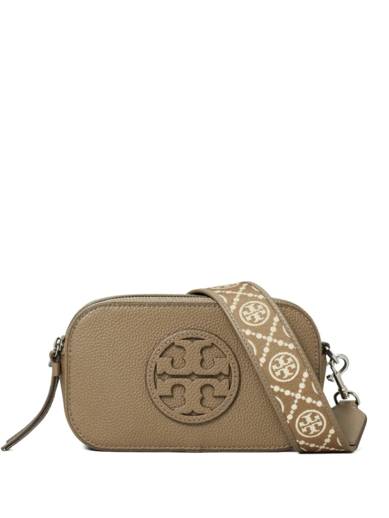 

Tory Burch сумка через плечо Miller с тисненым логотипом, коричневый