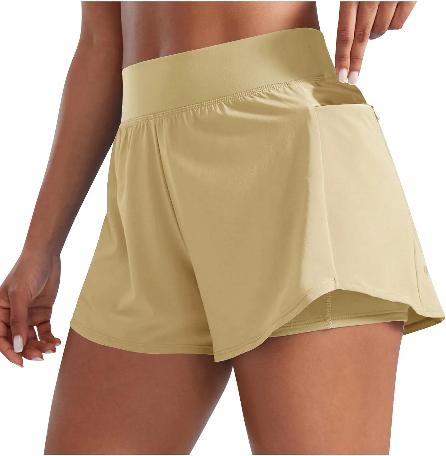 

Женские шорты для тенниса и гольфа High Waist с карманами