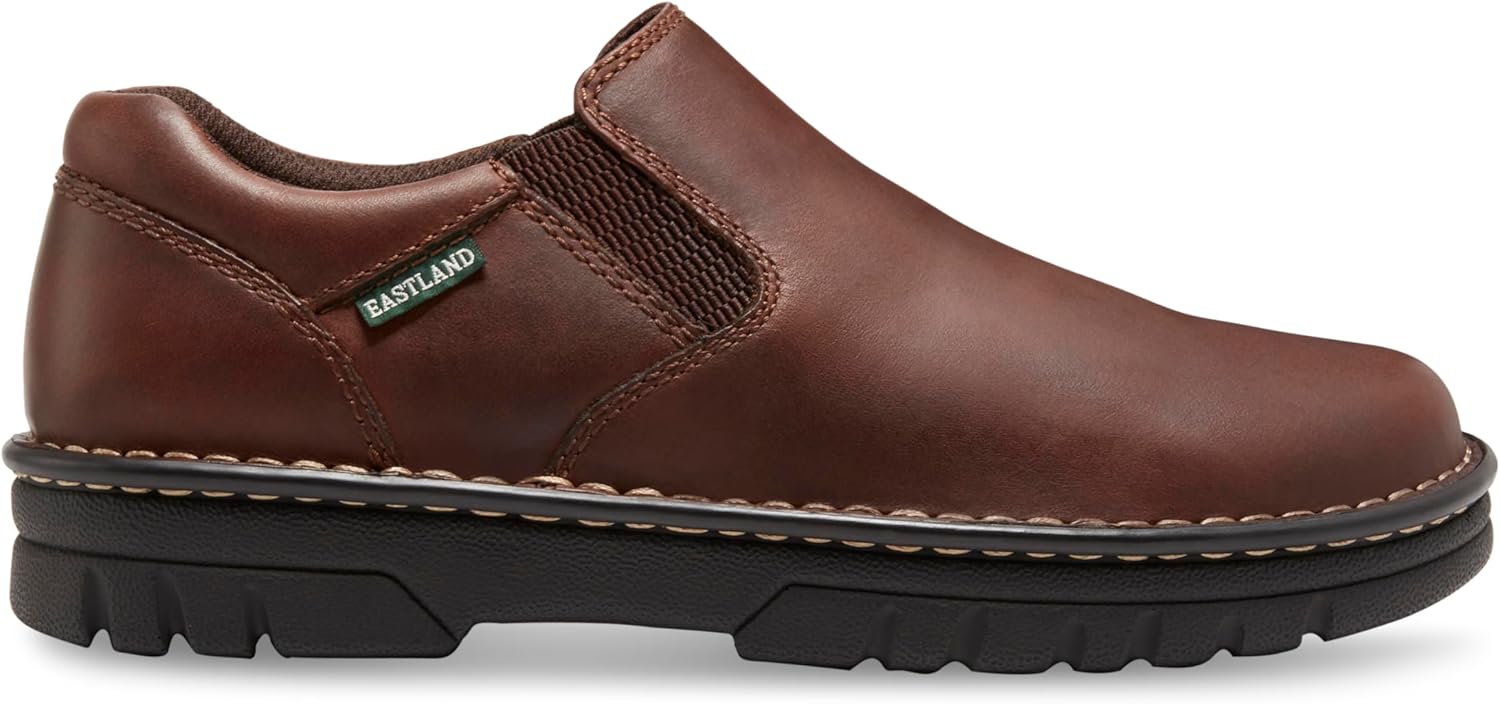 Лоферы Eastland Men's Newport Slip-On Shoe, коричневый — фото 2