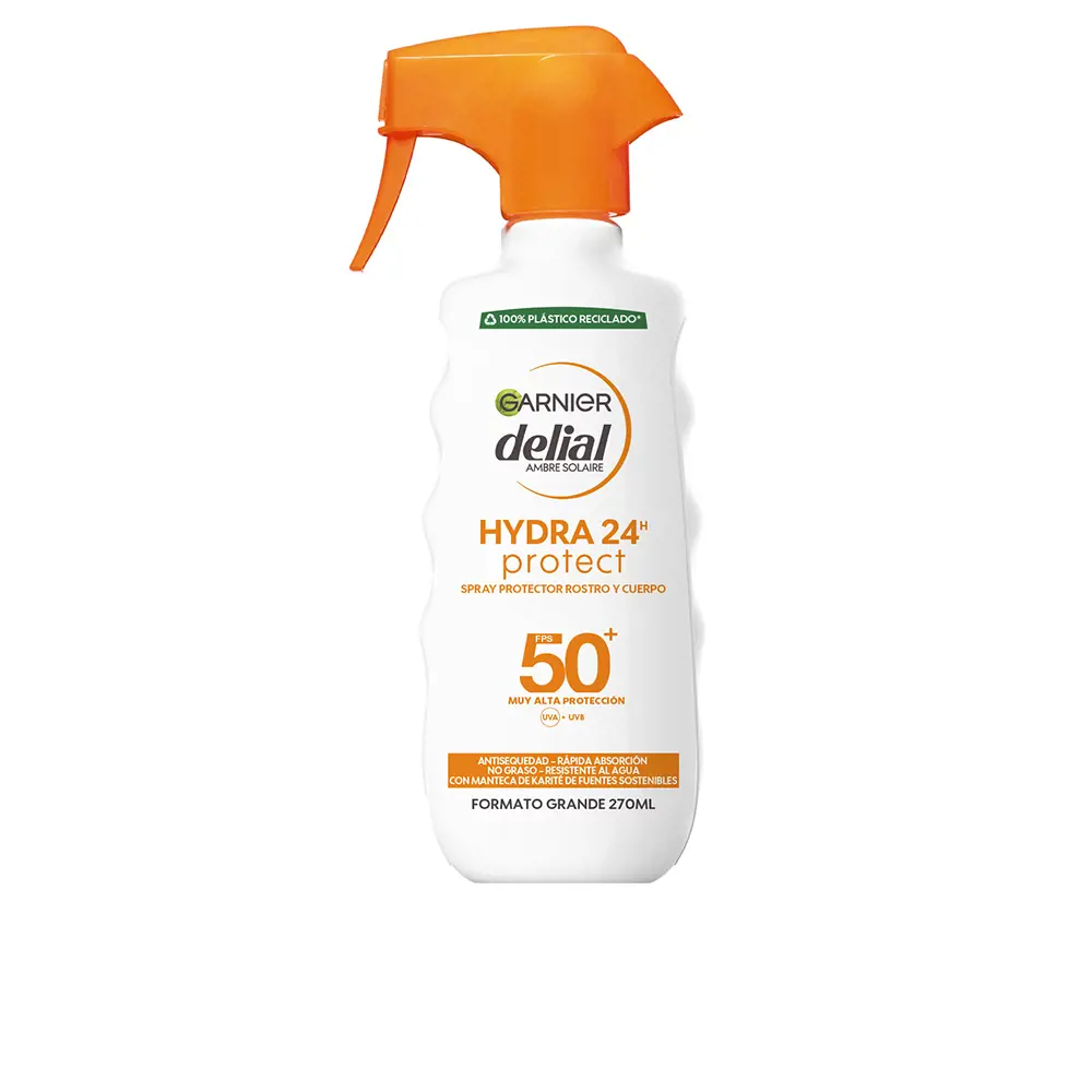 

Солнцезащитный крем Hydra 24 Protect Spray Protector Rostro Y Cuerpo Spf50+ Garnier, 270 мл