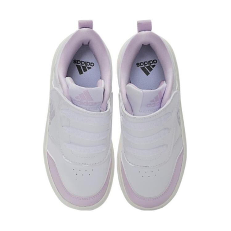 Кроссовки Park St Kids для тренировок Kids Low-top White/Purple Adidas, фиолетовый — фото 3