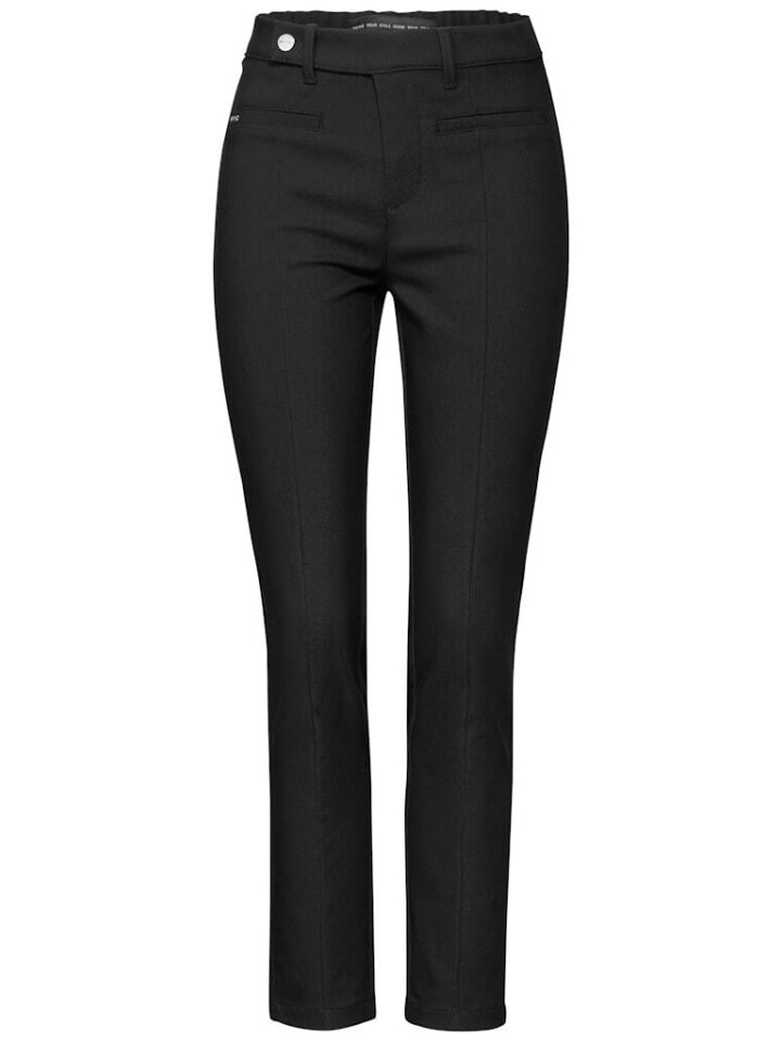 

Тканевые брюки Street One Hose, черный
