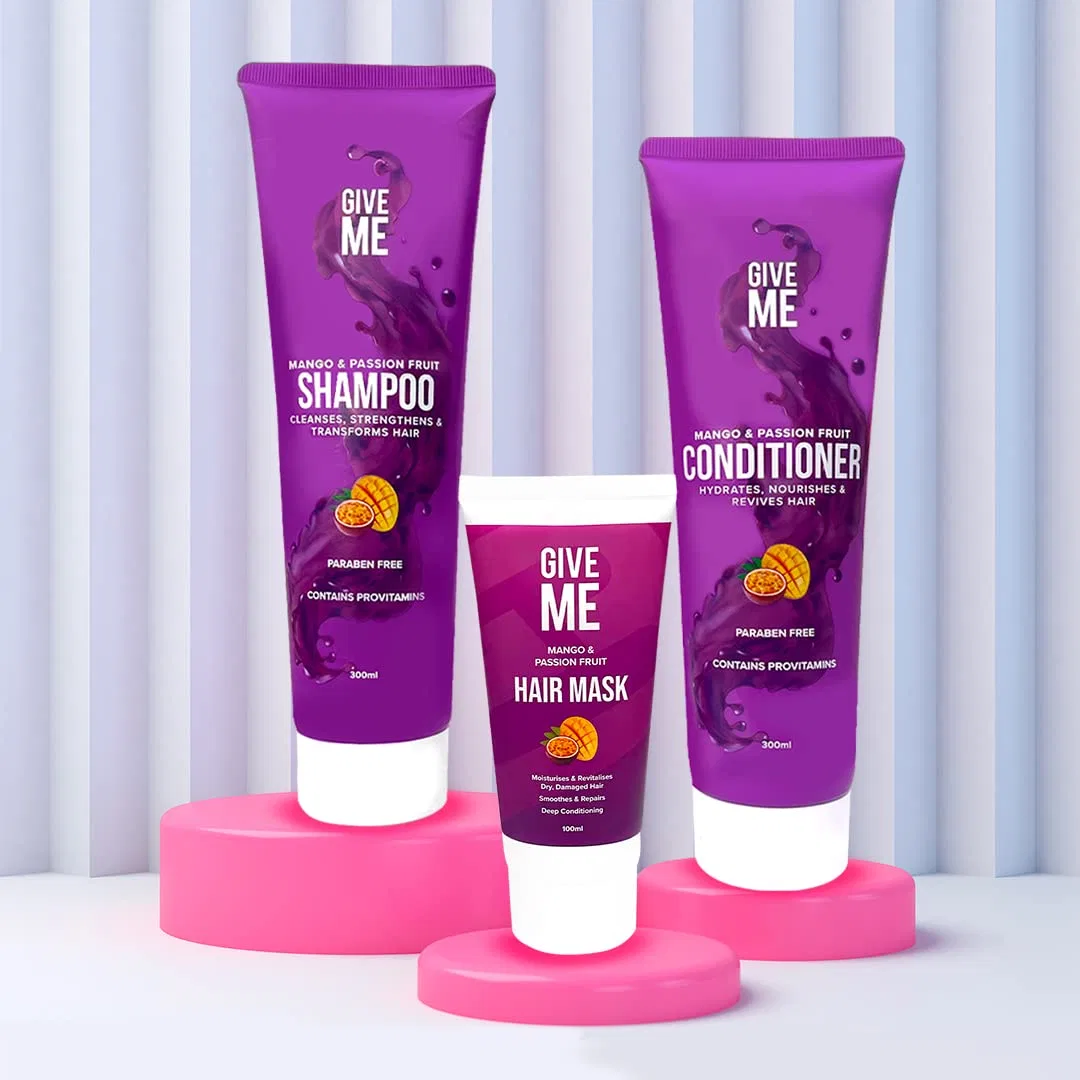 Набор для ухода за сухими и поврежденными волосами «Mango & Passion Fruit» от Give Me Cosmetics Give Me — фото 3