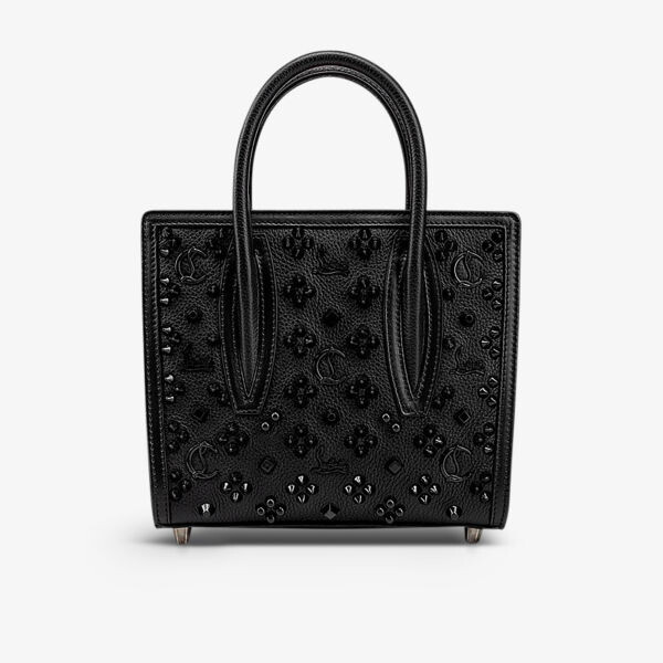 

Миниатюрная кожаная сумка-тоут Paloma S Christian Louboutin, черный