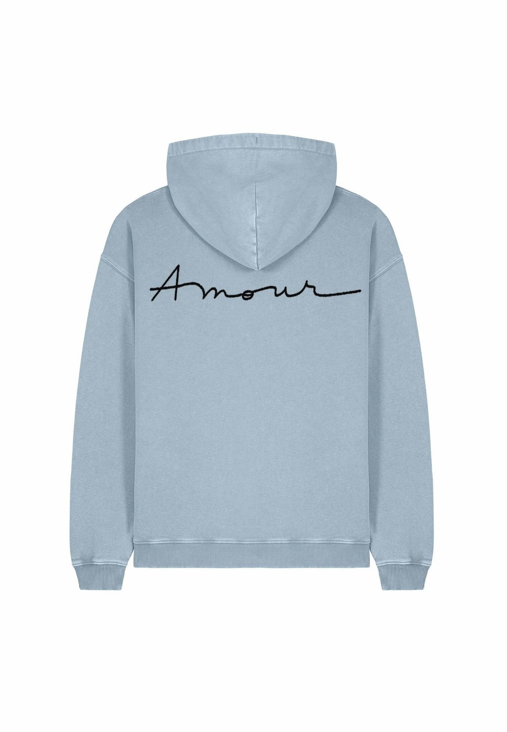 

Толстовка AMOUR EMBROIDERY UNISEX VINTAGE - Hoodie Mira Paris, светло-голубой