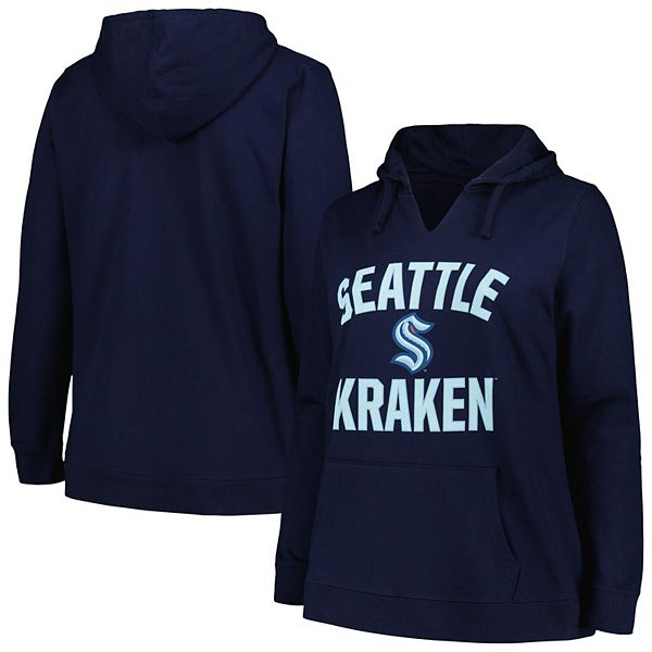 

Женский худи с логотипом Seattle Kraken в цвете deep sea blue, plus size Profile, Синий, Женский худи с логотипом Seattle Kraken в цвете deep sea blue, plus size Profile
