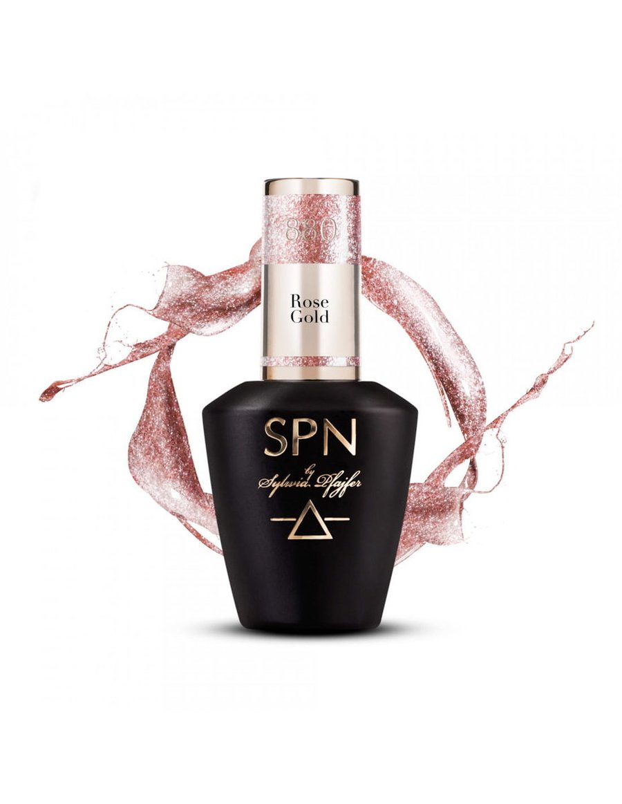 

880 Гибридный лак Rose Gold 8 мл SPN Nails