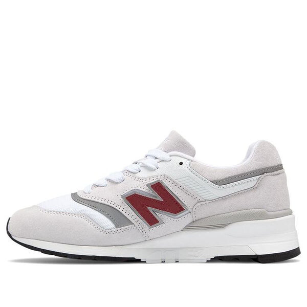 

Кроссовки 997 d-wide 'white red' New Balance, белый