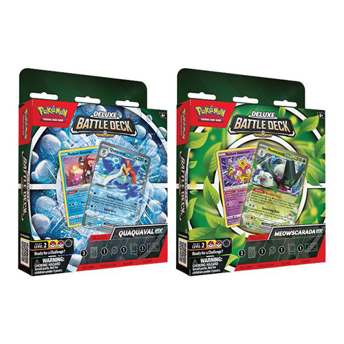 

Карточная игра Pokemon Tcg: Deluxe Battle Deck – Quaquaval / Meowscarada – 2 Set