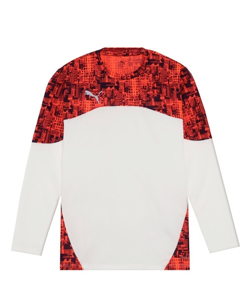 

Мужская футбольная футболка с длинным рукавом PUMA Indiviftbl Pro, белая