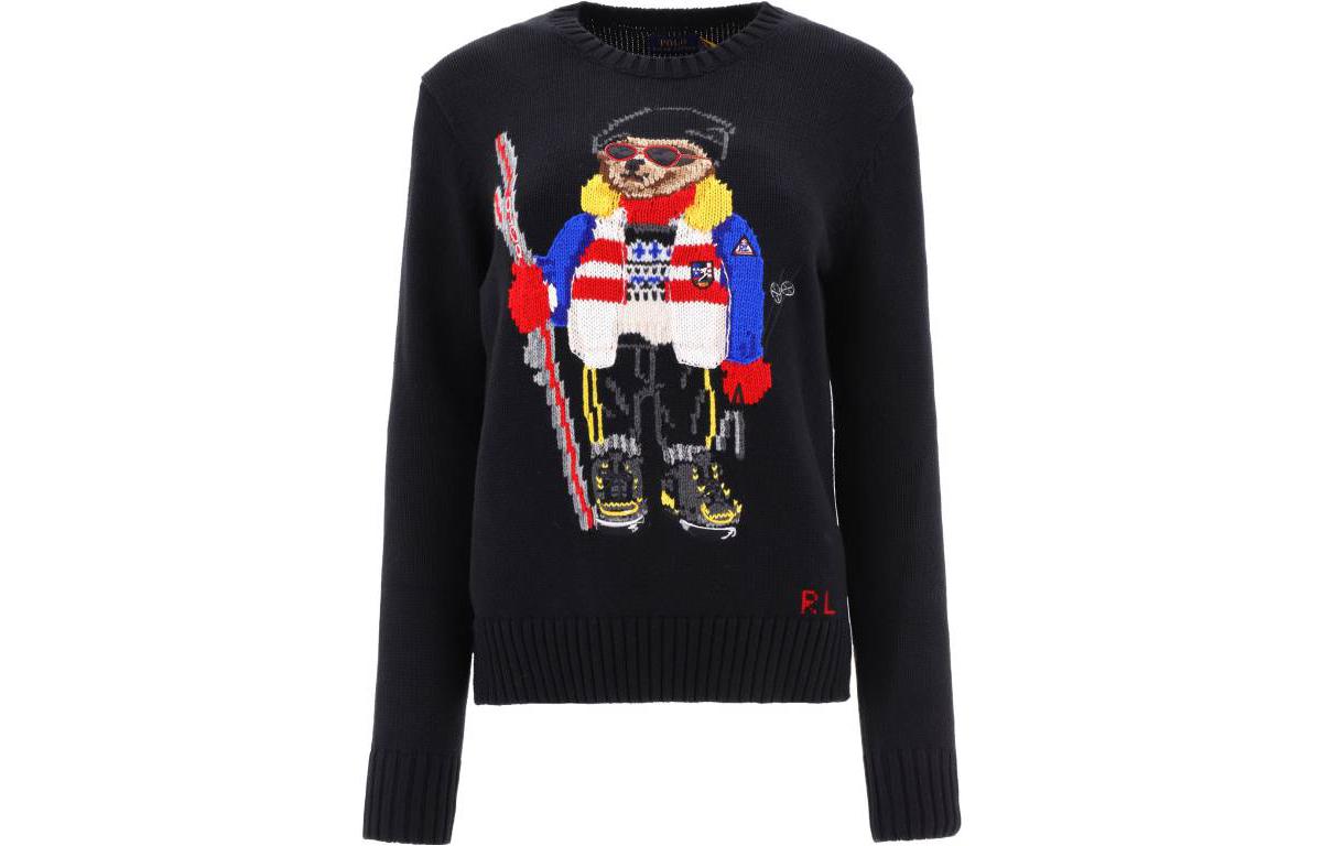 Свитер FW22 Женский Черный Polo Ralph Lauren — фото 2