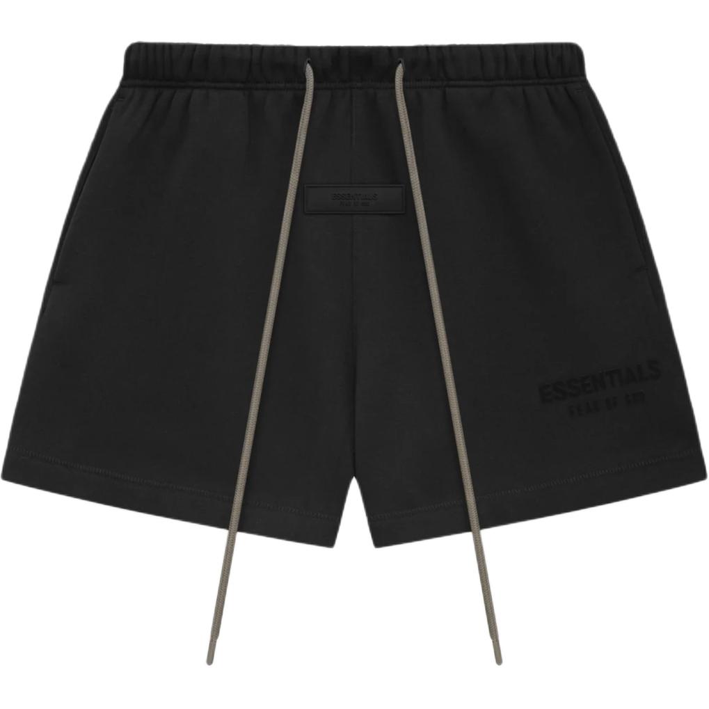 Шорты Fear of God Essentials SS24 Sweatshort, черный — фото 3