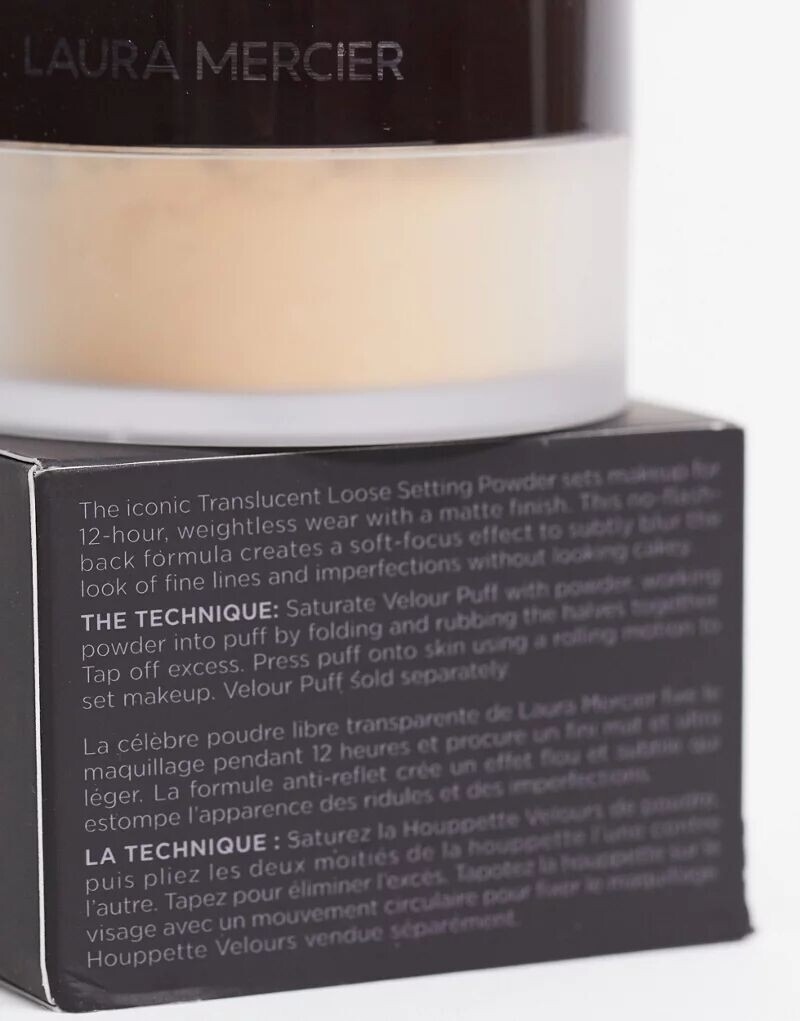 Laura Mercier – Прозрачная рассыпчатая пудра для фиксации – Мед — фото 4