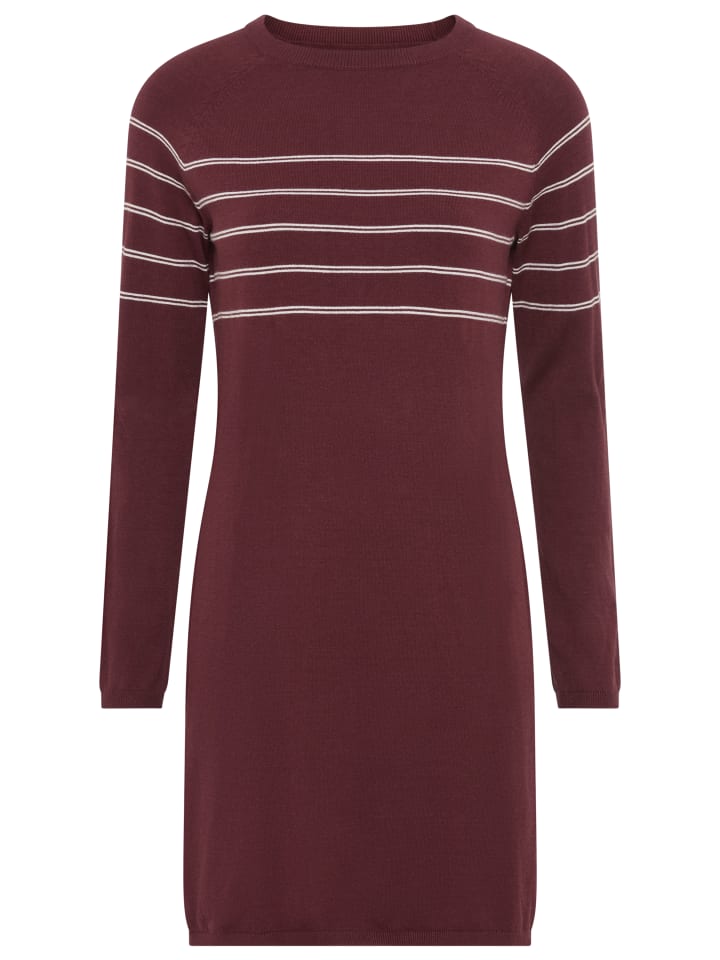 

Laura Scott Вязаное платье бордового цвета