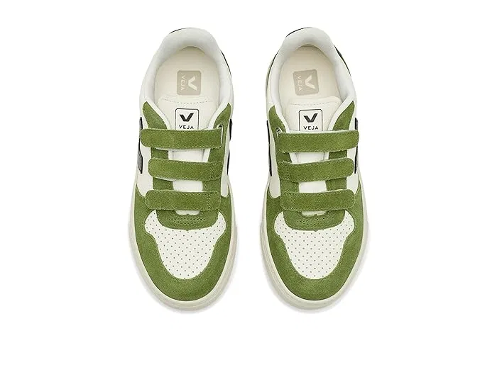 Кроссовки VEJA Kids Small V-10, Pure Black Kiwi — фото 3
