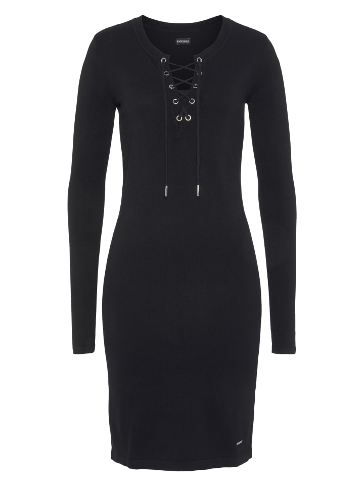 

Bruno Banani Черное вязаное платье