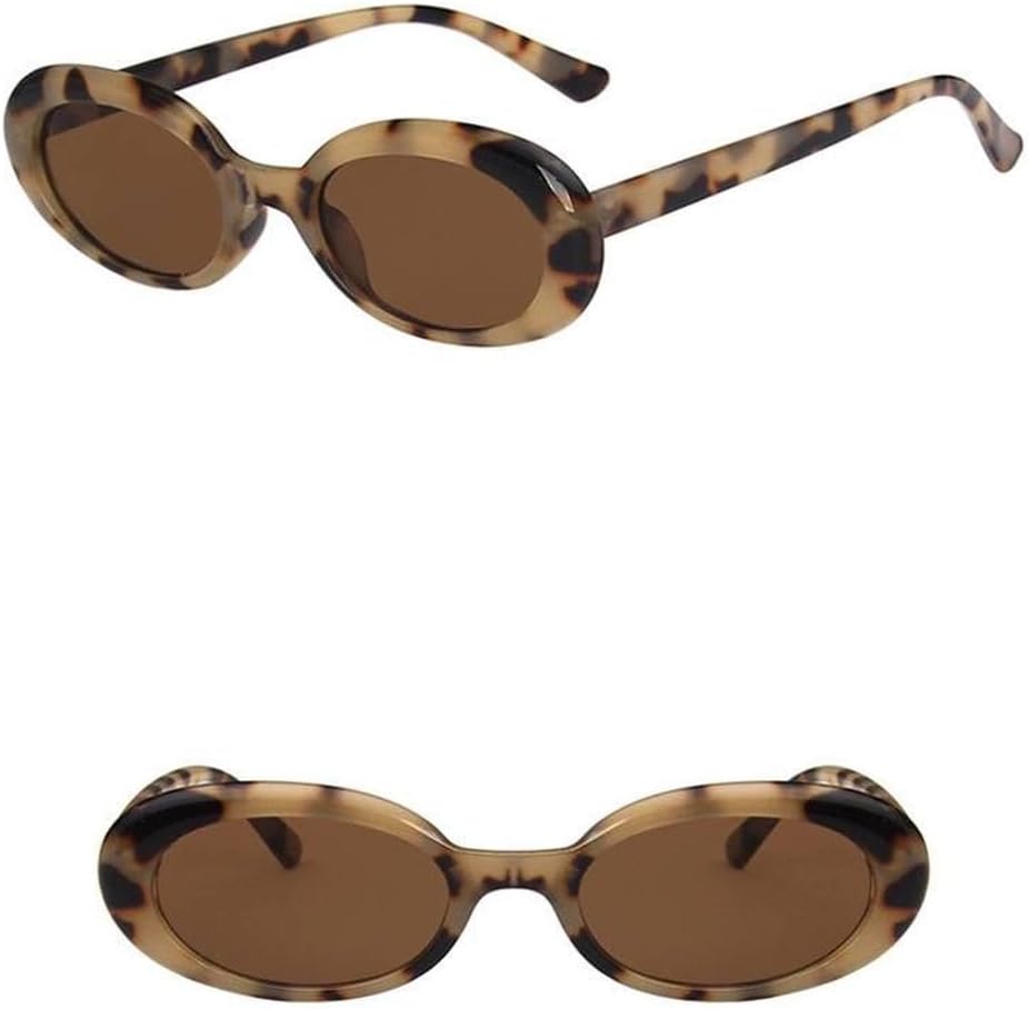 

Солнцезащитные очки LVTFCO Retro Oval Small Frame с маленькой оправой, защита от солнца, персонализированные очки «кошачий глаз», солнцезащитные очки премиум-класса, Champagne Tea