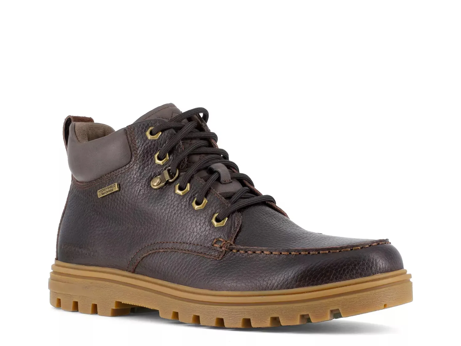 

Рабочие ботинки с металлическим носком - мужские Rockport Works, Dark Brown