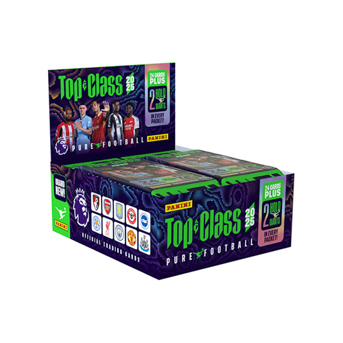 

Карточная игра Premier League Top Class 2025 Trading Cards Fat Pack