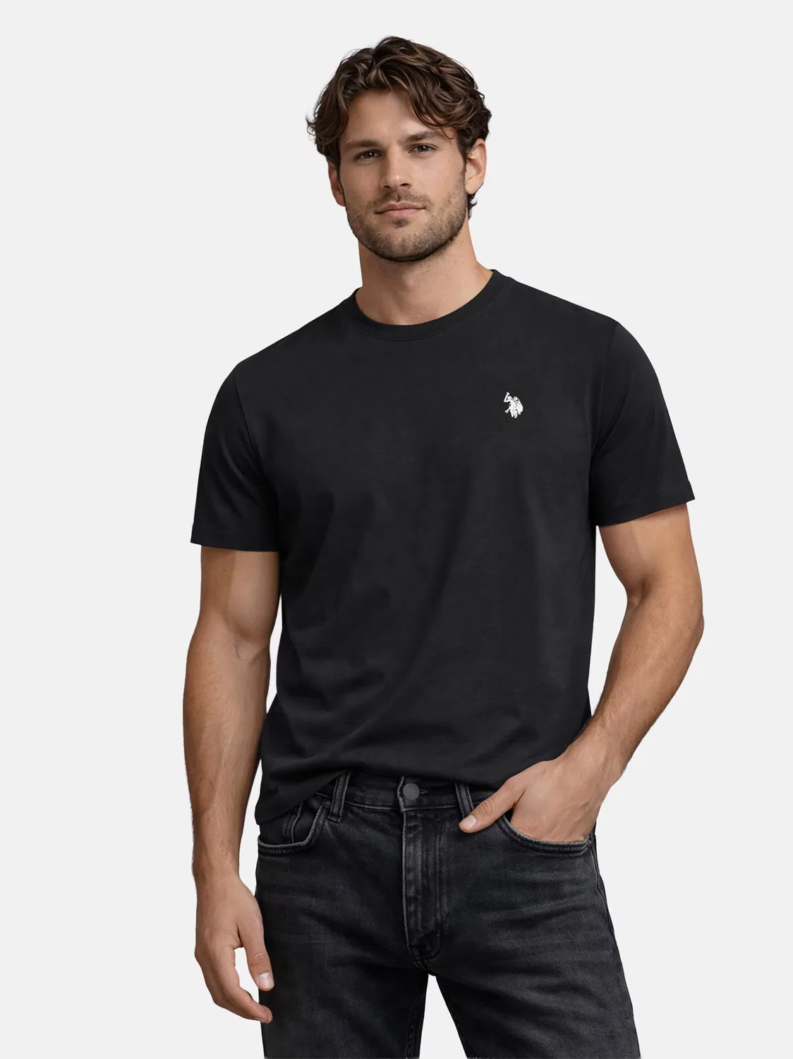 Футболка U.S. Polo Assn., Black — фото 3