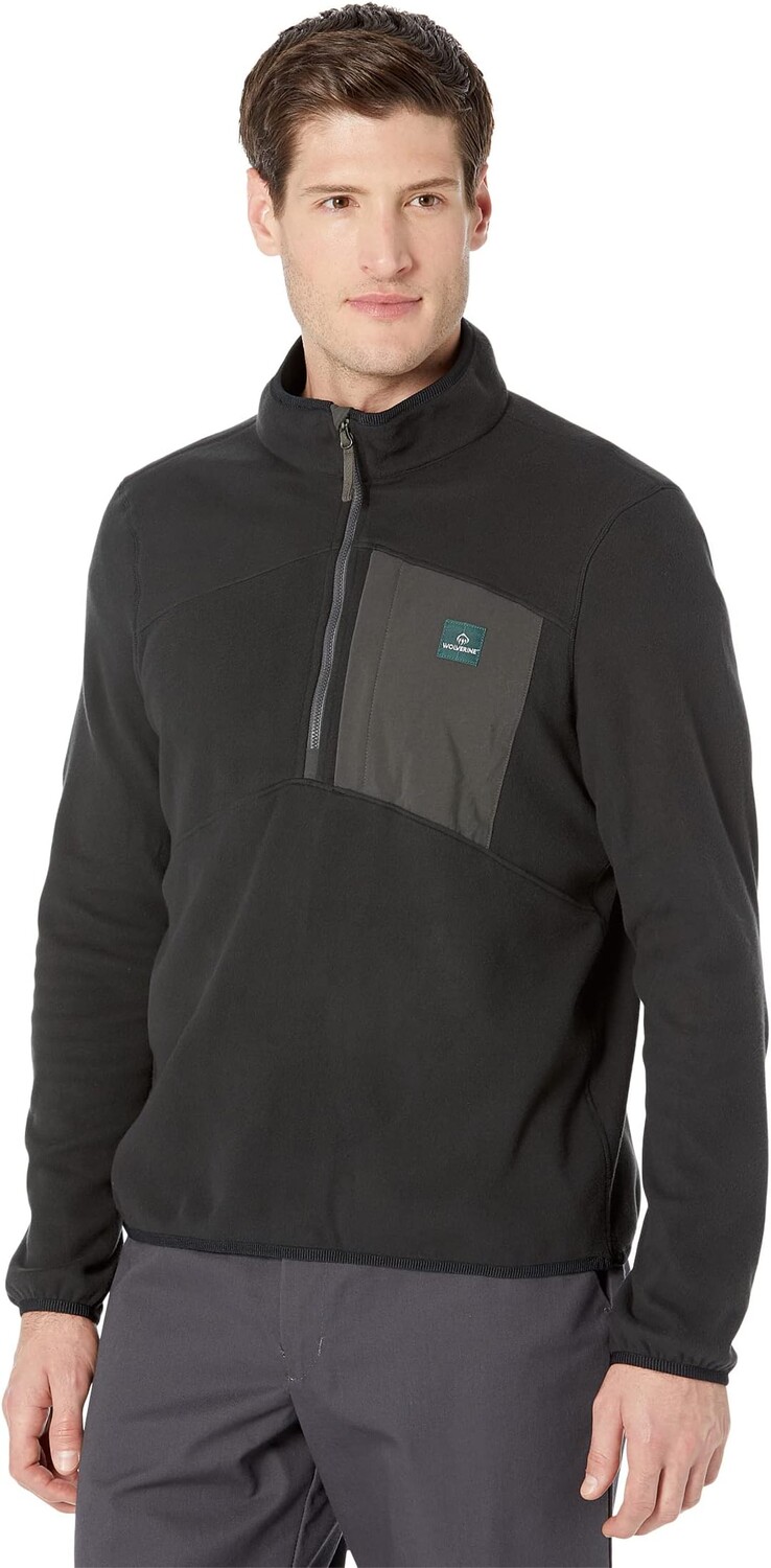 

Толстовка Wolverine Wilderness 1/4 Zip Fleece, черный