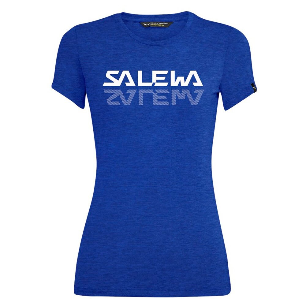 

Футболка Salewa Graphic Dri-Release, синий