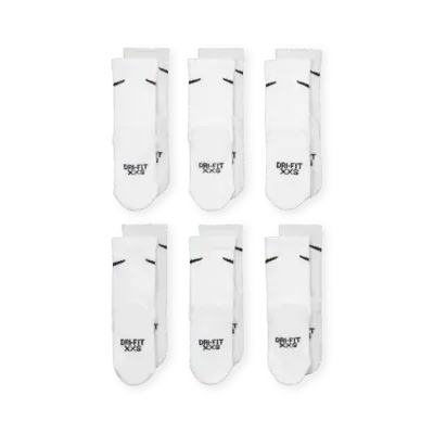 Носки Nike Dri-FIT Performance Basics, белый/черный — фото 3