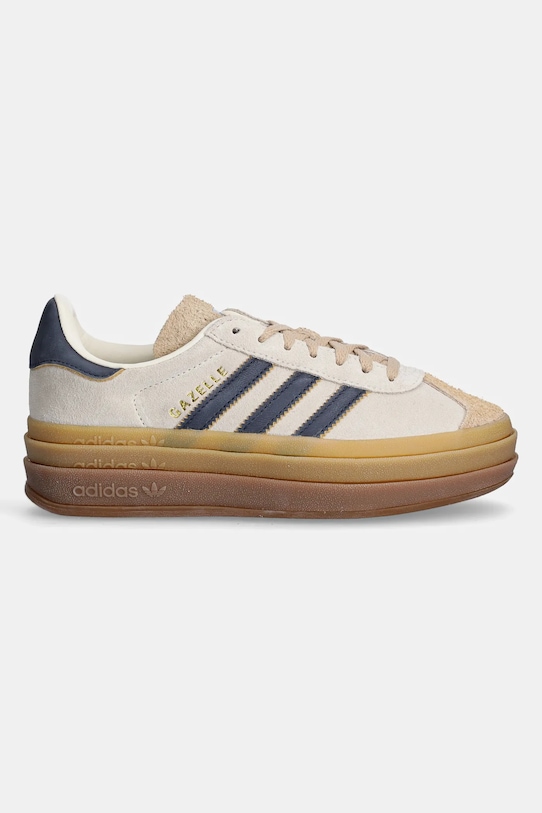 Кожаные кроссовки Gazelle Bold Adidas Originals, бежевый — фото 2