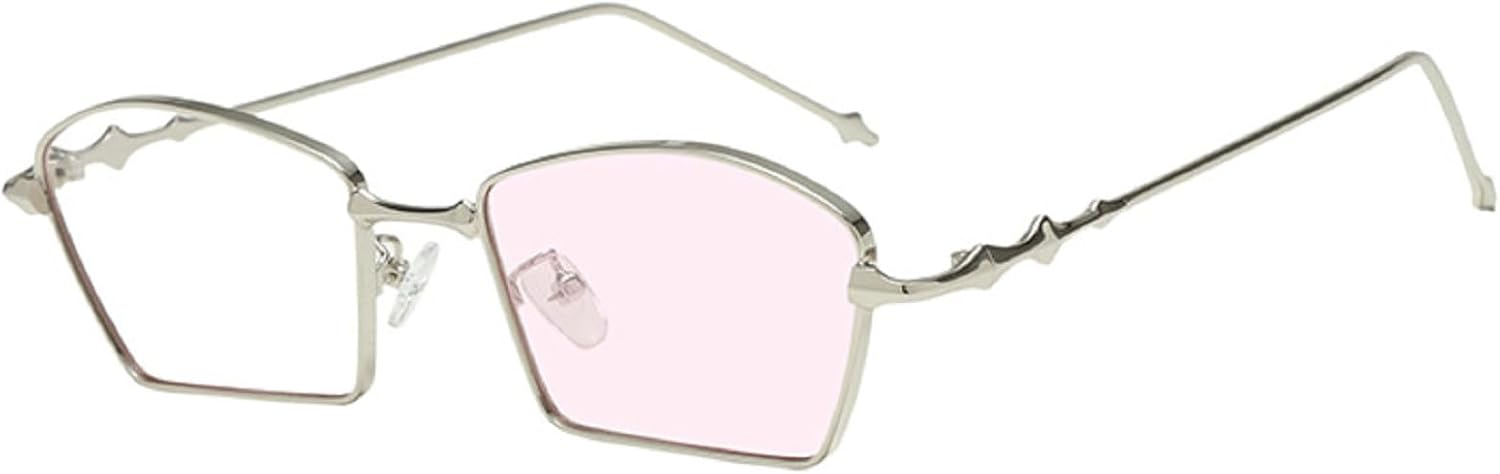 

Маленькие прямоугольные солнцезащитные очки для женщин и мужчин, 2024 год, роскошные винтажные геометрические солнцезащитные очки для женщин, нестандартная форма, защита от ультрафиолета UV400 N45 mincl, Photochromic Pink