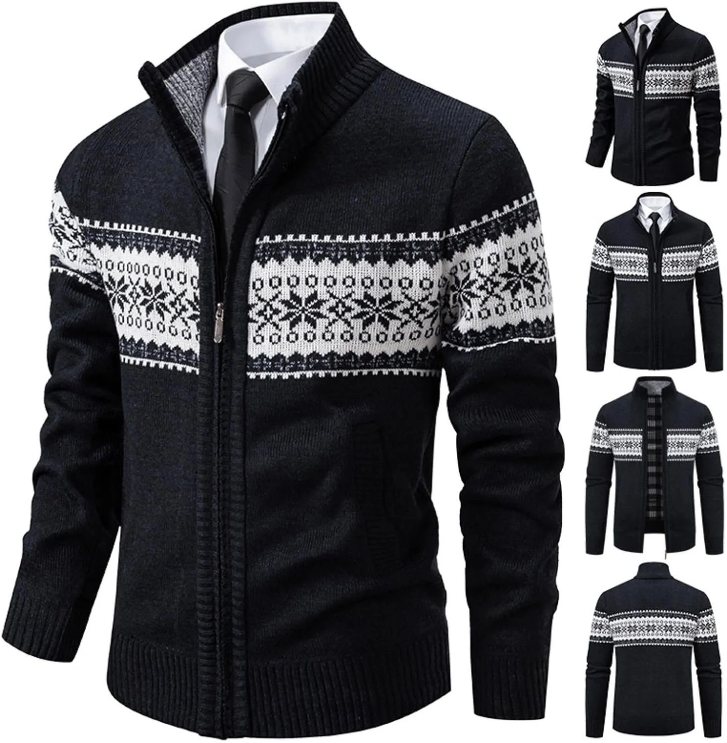 

Кардиган Ugly Christmas Sweater Men Fair Isle