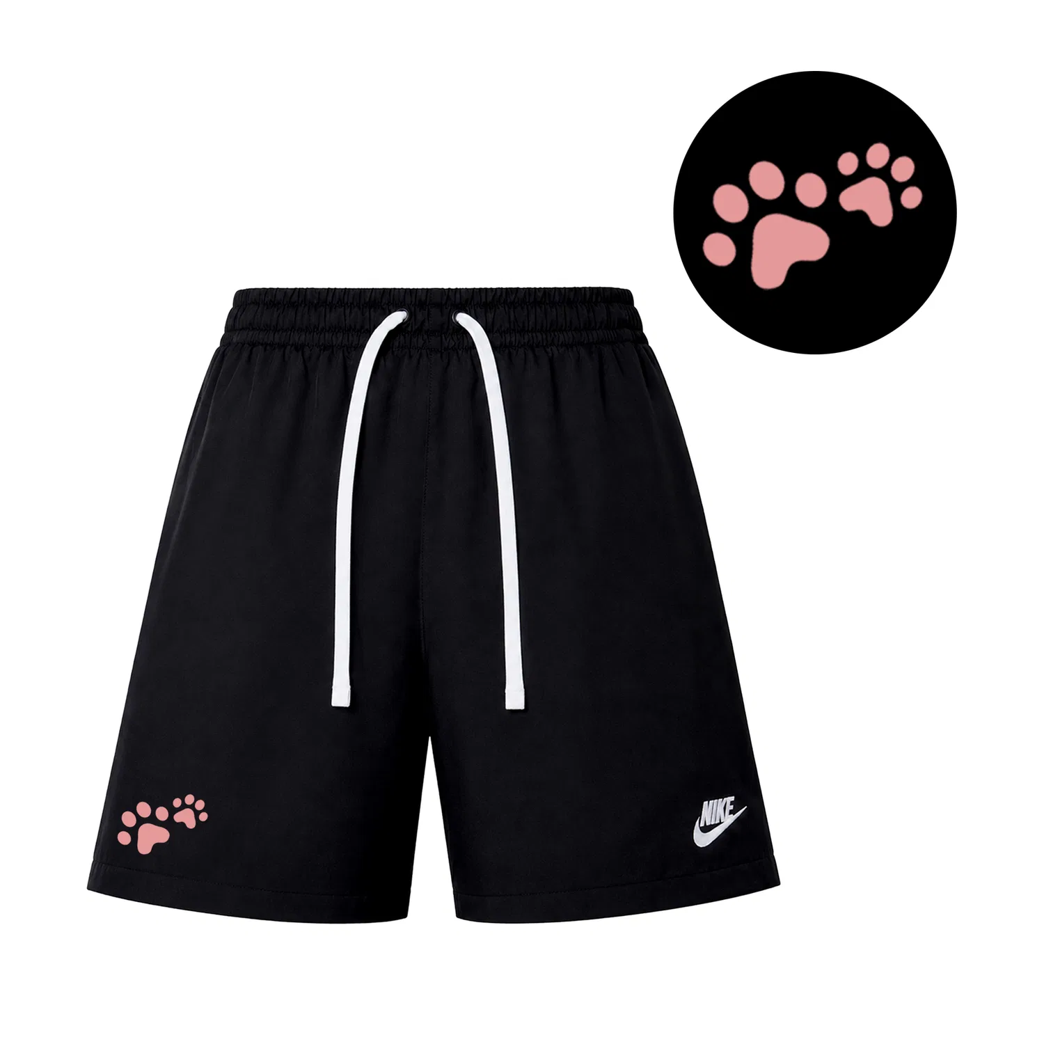 Шорты повседневные Nike Sportswear Casual Shorts черные — фото 3