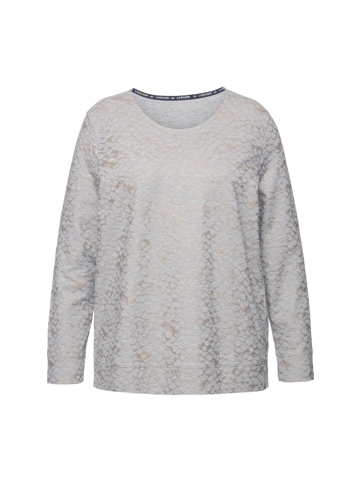 

Лонгслив LAURASØN Longsleeve, цвет grau melange