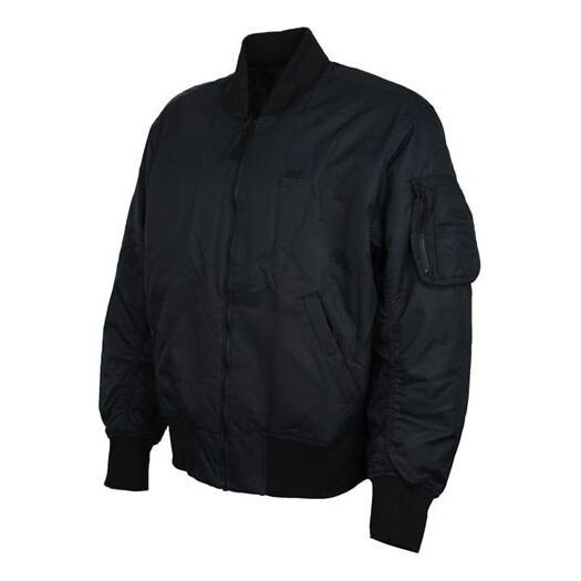 

Куртка Nike logo bomber jacket 'Black', черный