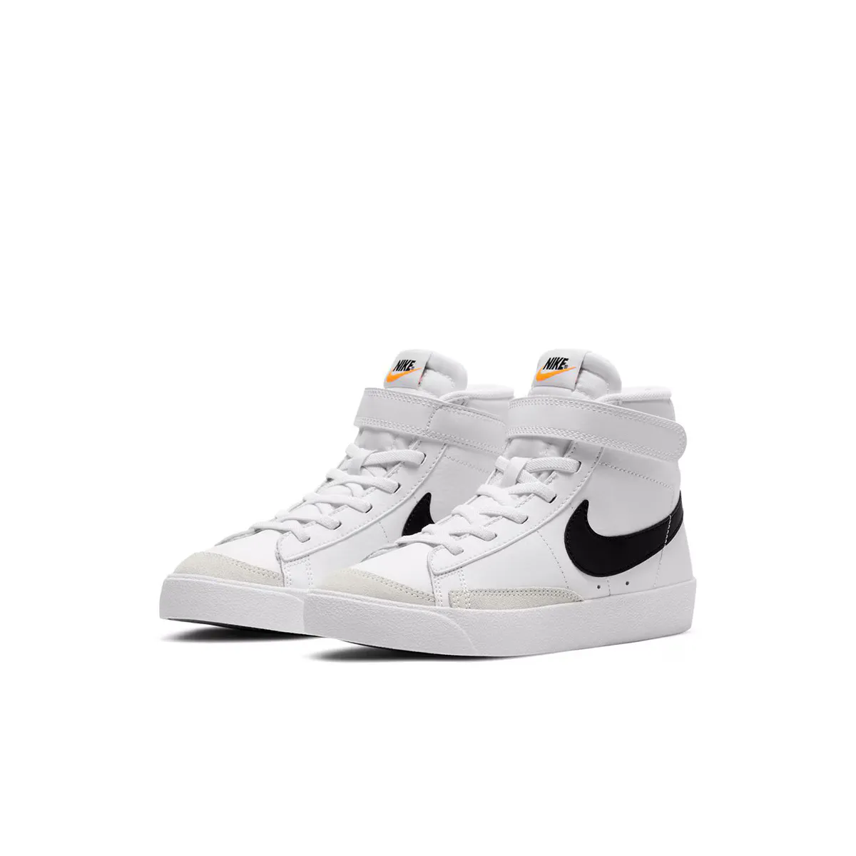Blazer Mid '77 Nike повседневные кроссовки для детей, белый — фото 2