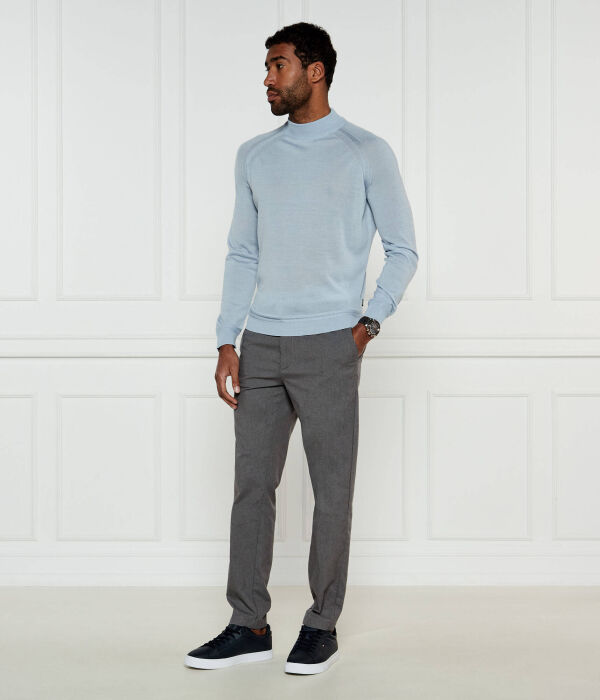Брюки чинос h-kane-rds Tapered fit Boss, желтый — фото 2