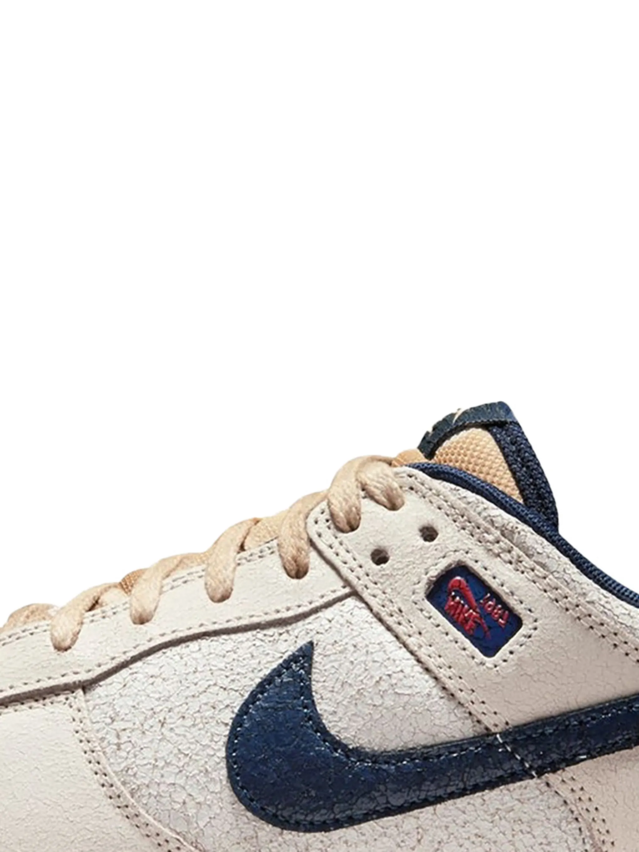 Кроссовки Dunk Low Nike, бежевый — фото 2
