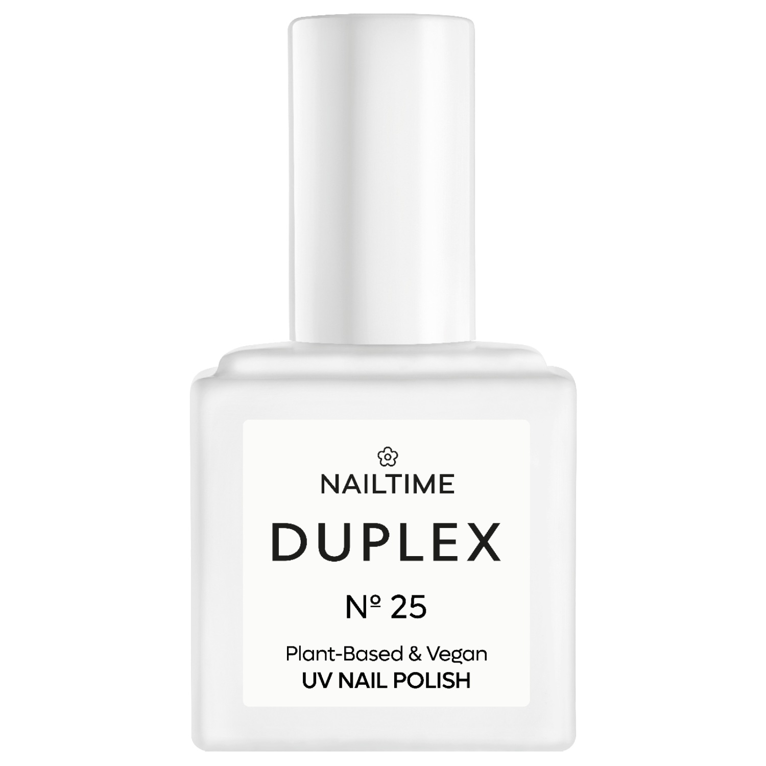 

Лак для ногтей duplex uv nail polish Nailtime, n° 25 satin slipper, объем 8 мл