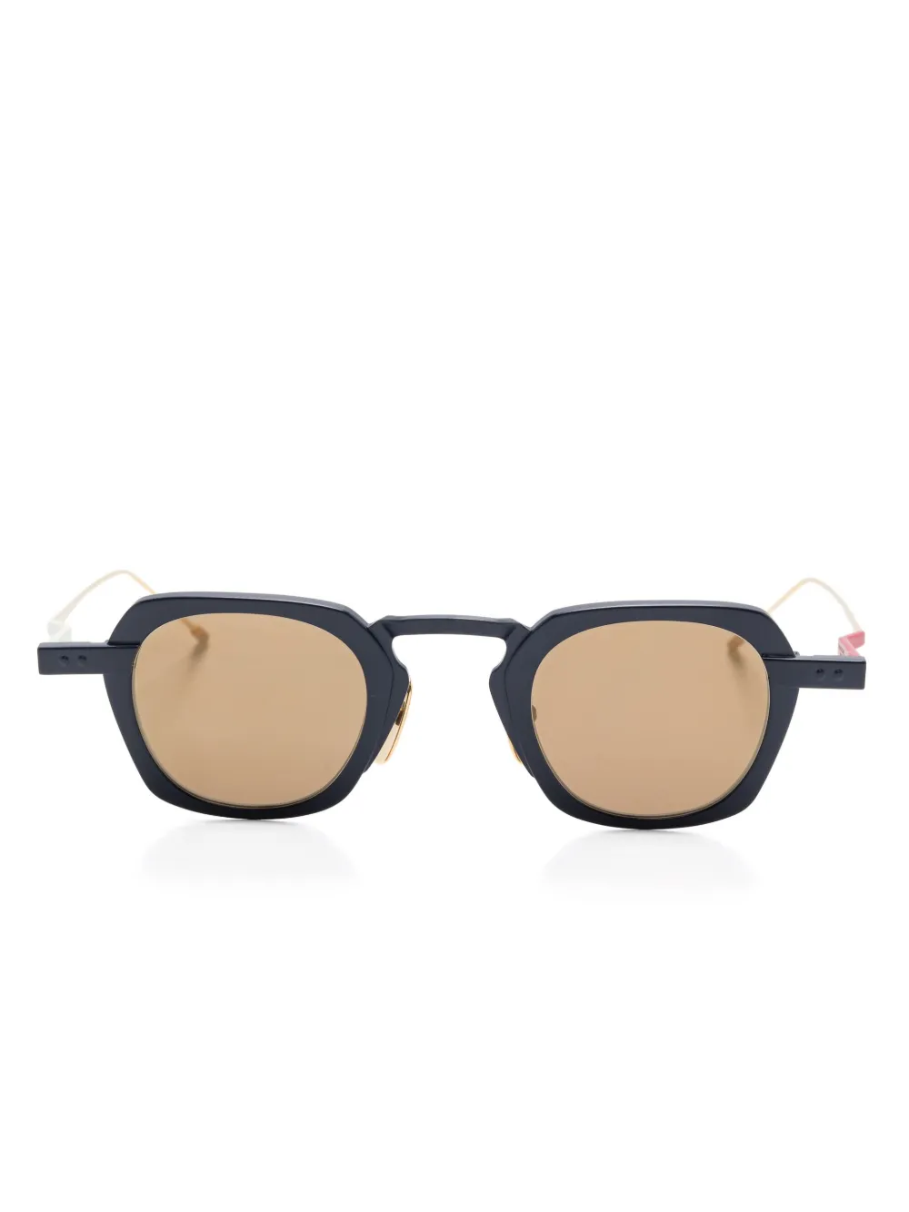 

Солнцезащитные очки в стиле колор-блок Thom Browne Eyewear, синий