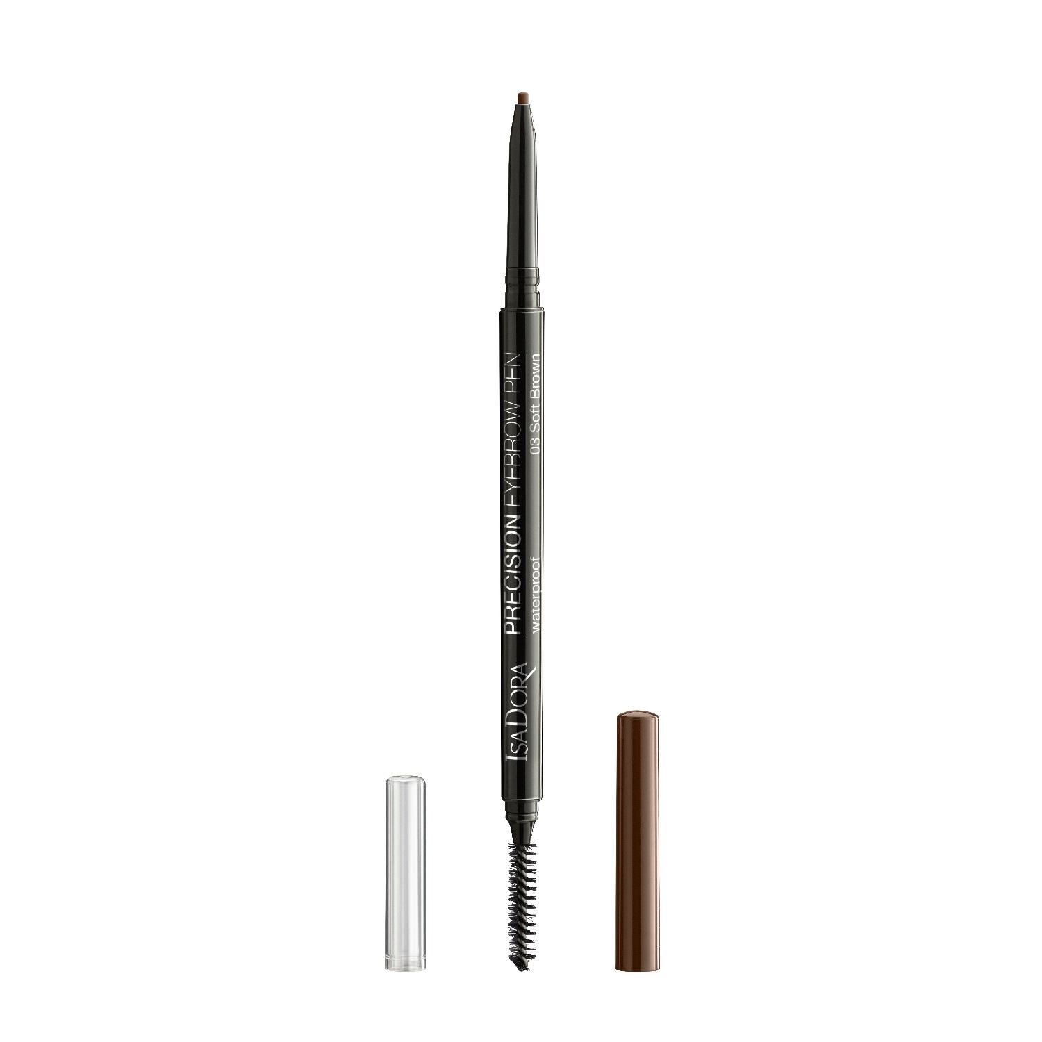 

Карандаш для бровей the precision brow pen, definition & waterproof Isadora, 3 - soft brown, вес 0.09 гр.