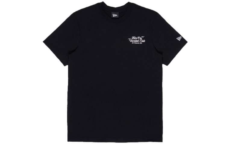 

New Era Футболка унисекс черная, Черный, New Era Футболка унисекс черная