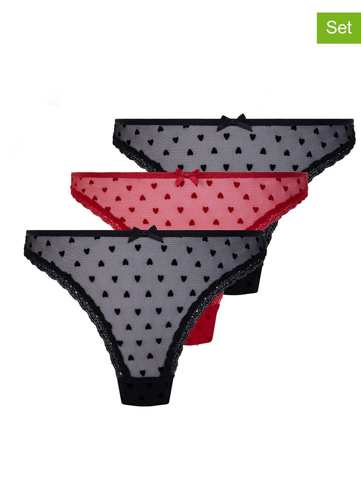 

Стринги Hunkemöller, цвет schwarz/pink
