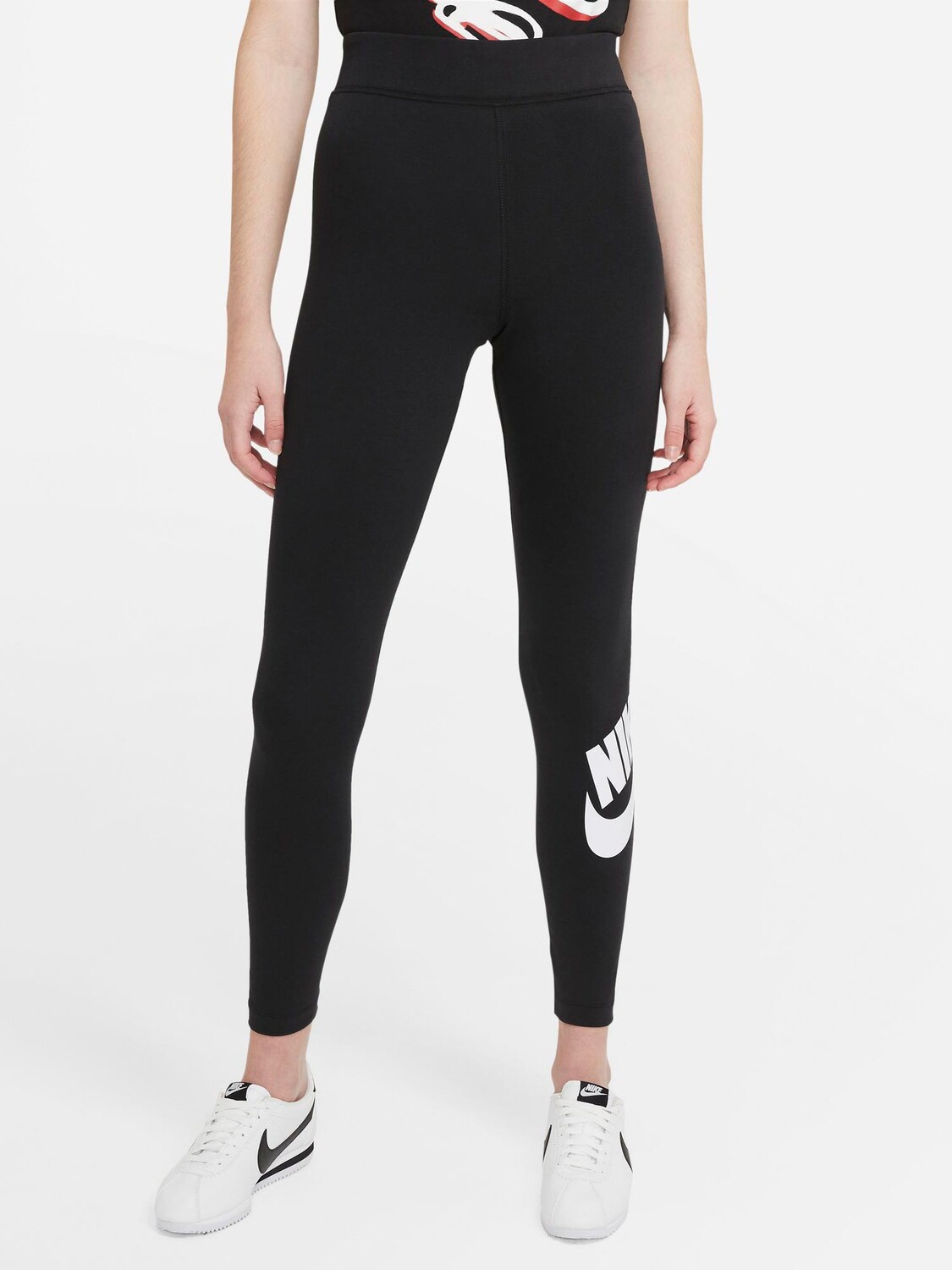 

Тайтсы Nike W ESSNTL GX HR LGGNG FTRA, черный