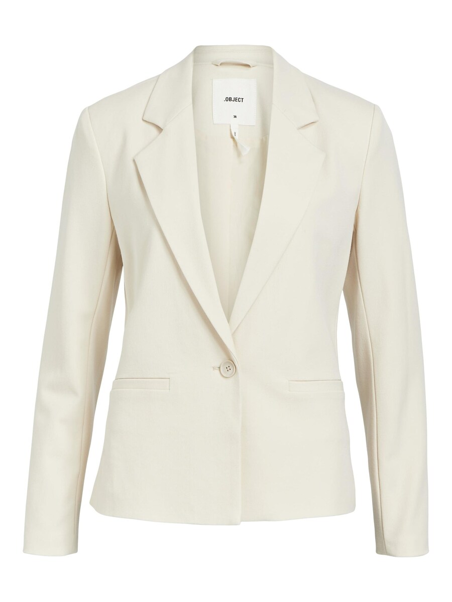 

Классический блейзер OBJECT Blazer Lisa, кремовый